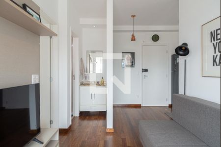 Sala de apartamento para alugar com 1 quarto, 40m² em Bela Vista, São Paulo