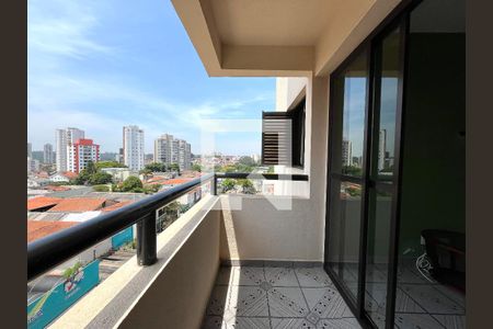 Varanda de apartamento para alugar com 2 quartos, 62m² em Vila Guarani (zona Sul), São Paulo