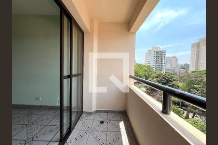 Varanda de apartamento para alugar com 2 quartos, 62m² em Vila Guarani (zona Sul), São Paulo