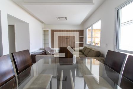 Sala de apartamento para alugar com 3 quartos, 110m² em Vila Itapura, Campinas