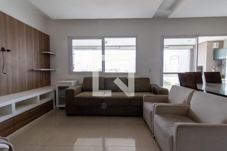 Sala de apartamento para alugar com 3 quartos, 110m² em Vila Itapura, Campinas