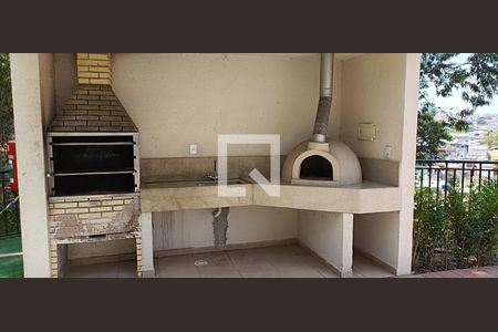 Área comum - Churrasqueira de apartamento para alugar com 2 quartos, 50m² em Jardim Henriqueta, Taboão da Serra