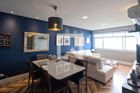 Sala de apartamento para alugar com 3 quartos, 125m² em Boqueirão, Santos