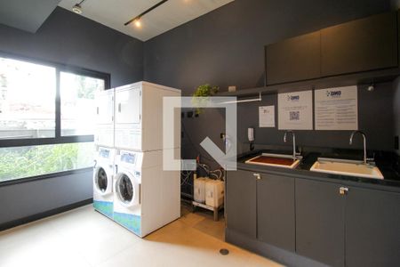 Studio para alugar com 26m², 1 quarto e 1 vaga Studio para alugar com 26m², 1 quarto e 1 vagaLavanderia