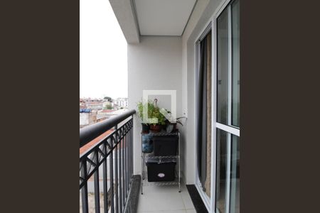Varanda da Sala de apartamento para alugar com 2 quartos, 47m² em Vila Gustavo, São Paulo