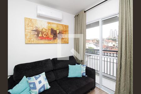 Sala de apartamento para alugar com 2 quartos, 47m² em Vila Gustavo, São Paulo