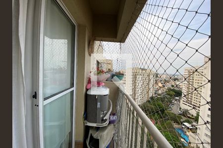 Varanda da Sala de apartamento para alugar com 2 quartos, 55m² em Del Castilho, Rio de Janeiro