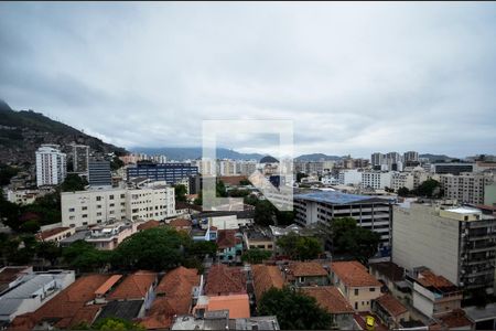 Vista da Sala de apartamento para alugar com 2 quartos, 60m² em Rio Comprido, Rio de Janeiro