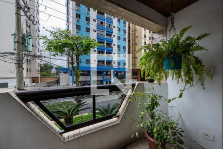 Varanda de apartamento para alugar com 2 quartos, 74m² em Embaré, Santos