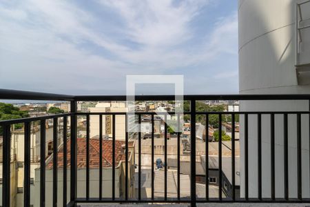 Sacada de apartamento para alugar com 1 quarto, 32m² em São Cristóvão, Rio de Janeiro