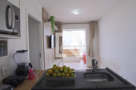 Sala/Cozinha de apartamento para alugar com 1 quarto, 35m² em Mooca, São Paulo