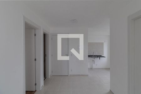 Sala e Cozinha de apartamento à venda com 2 quartos, 34m² em Jardim América da Penha, São Paulo