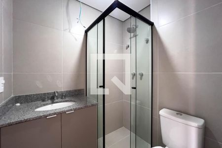Banheiro de kitnet/studio para alugar com 1 quarto, 26m² em Vila Mariana, São Paulo