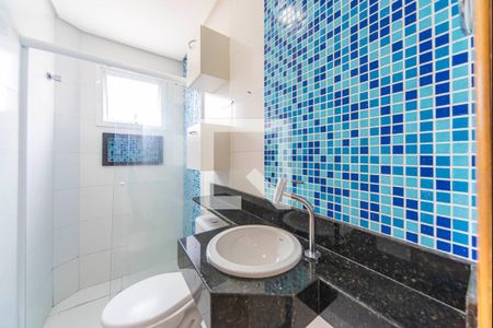 Banheiro  de apartamento para alugar com 2 quartos, 45m² em Vila América, Santo André