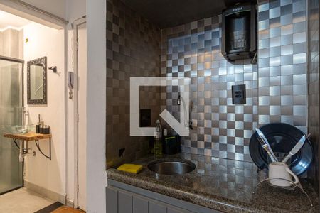 Studio à venda com 28m², 1 quarto e sem vaga Studio à venda com 28m², 1 quarto e sem vagaCozinha