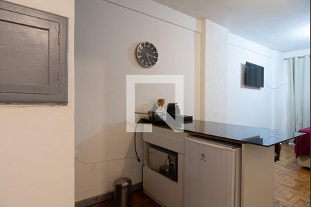 Studio à venda com 28m², 1 quarto e sem vaga Studio à venda com 28m², 1 quarto e sem vagaCozinha