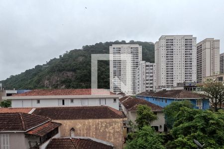 Vista da Sala de apartamento para alugar com 2 quartos, 70m² em Campo Grande, Santos