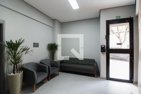 Apartamento à venda com 28m², 1 quarto e sem vaga Apartamento à venda com 28m², 1 quarto e sem vagaHall