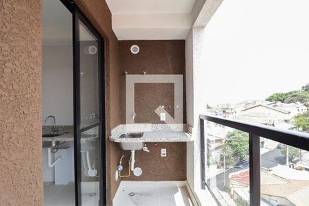 Apartamento à venda com 28m², 1 quarto e sem vaga Apartamento à venda com 28m², 1 quarto e sem vagaVaranda