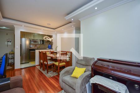 Sala de Estar de apartamento à venda com 3 quartos, 72m² em Usina Piratininga, São Paulo