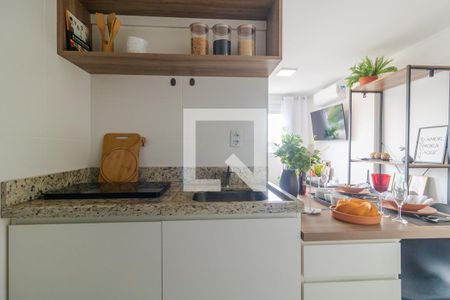 Studio à venda com 32m², 1 quarto e 1 vaga Studio à venda com 32m², 1 quarto e 1 vagaCozinha