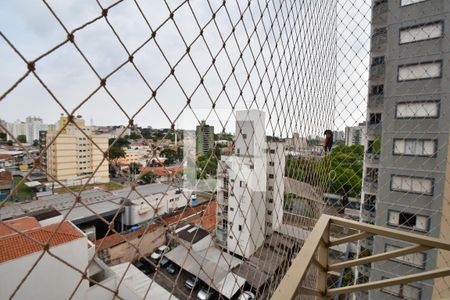 Sala - Vista da Sacada de apartamento à venda com 1 quarto, 65m² em Centro, Campinas