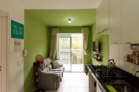 Sala/Cozinha de apartamento para alugar com 1 quarto, 30m² em Vila Alpina, São Paulo