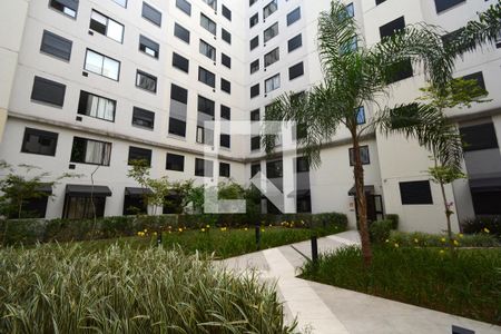 Apartamento à venda com 34m², 1 quarto e 1 vagaFachada do bloco