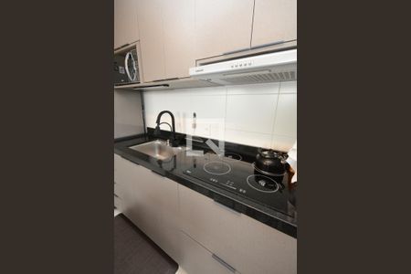 Apartamento à venda com 34m², 1 quarto e 1 vagaDetalhe da cozinha