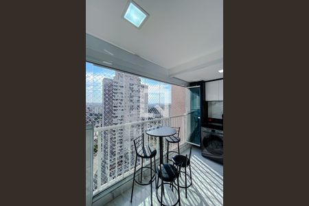 Varanda da Sala de apartamento à venda com 3 quartos, 75m² em Brás, São Paulo