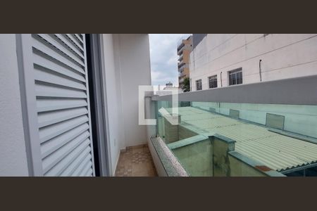 Varanda Quarto 1 suíte de apartamento à venda com 2 quartos, 120m² em Campestre, Santo André