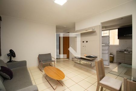 Sala de apartamento para alugar com 2 quartos, 50m² em Riacho Fundo Ii, Brasília