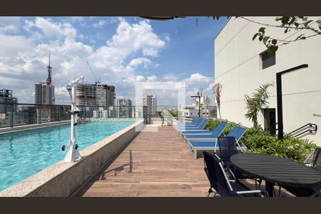 Apartamento para alugar com 34m², 1 quarto e sem vaga Apartamento para alugar com 34m², 1 quarto e sem vagaPiscina