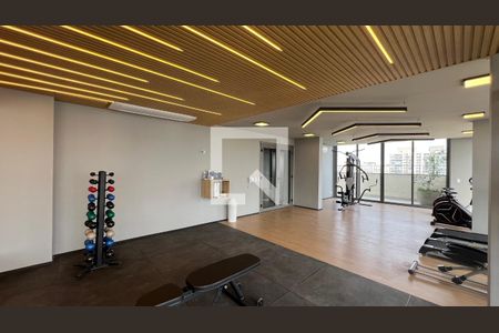 Apartamento para alugar com 34m², 1 quarto e sem vaga Apartamento para alugar com 34m², 1 quarto e sem vagaAcademia