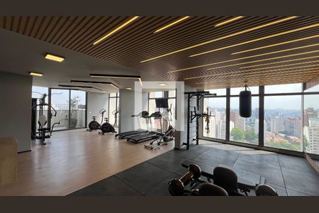 Apartamento para alugar com 34m², 1 quarto e sem vaga Apartamento para alugar com 34m², 1 quarto e sem vagaAcademia