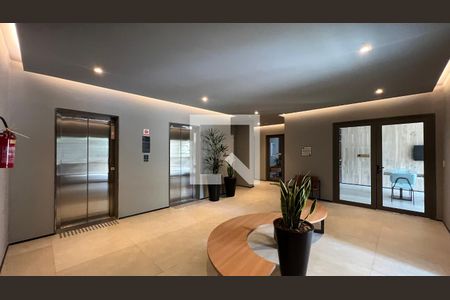 Apartamento para alugar com 34m², 1 quarto e sem vaga Apartamento para alugar com 34m², 1 quarto e sem vagaHall de entrada