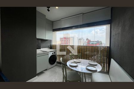 Sala de Jantar de apartamento para alugar com 1 quarto, 34m² em Pinheiros, São Paulo
