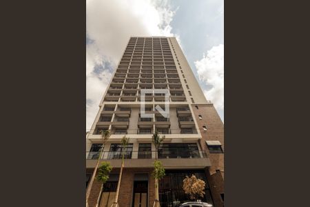 Studio à venda com 27m², 1 quarto e sem vaga Studio à venda com 27m², 1 quarto e sem vagaFachada