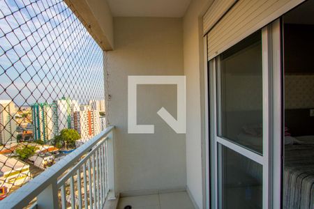 Apartamento à venda com 126m², 3 quartos e 3 vagasVaranda do quarto 1