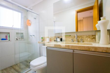 Apartamento à venda com 126m², 3 quartos e 3 vagasBanheiro do quarto 3