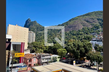 Varanda da sala - vista para o Cristo redentor de apartamento à venda com 4 quartos, 161m² em Botafogo, Rio de Janeiro