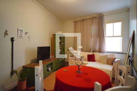 Sala de apartamento à venda com 1 quarto, 58m² em São Geraldo, Porto Alegre