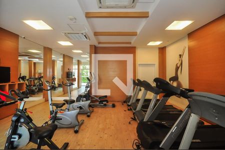 Apartamento à venda com 65m², 1 quarto e 2 vagas Apartamento à venda com 65m², 1 quarto e 2 vagasÁrea comum - Academia