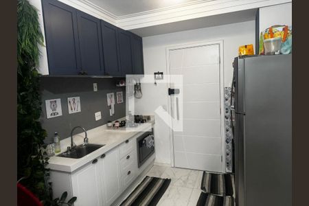 Cozinha de apartamento à venda com 1 quarto, 29m² em Parque Vitória, São Paulo
