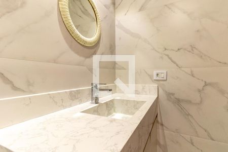 Banheiro de kitnet/studio para alugar com 1 quarto, 25m² em Vila Nova Conceição, São Paulo