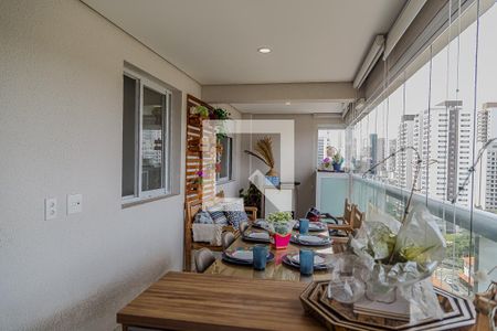 Varanda Sala  de apartamento à venda com 2 quartos, 76m² em Vila Santa Catarina, São Paulo