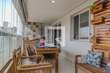 Varanda Sala  de apartamento à venda com 2 quartos, 76m² em Vila Santa Catarina, São Paulo