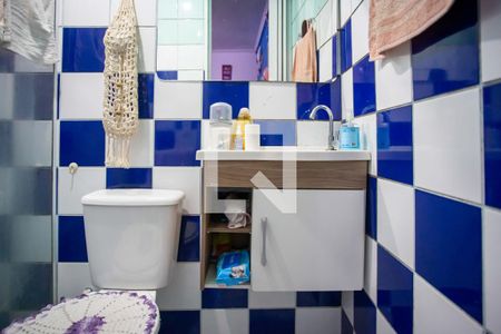 Casa à venda com 125m², 2 quartos e 2 vagasBanheiro Social