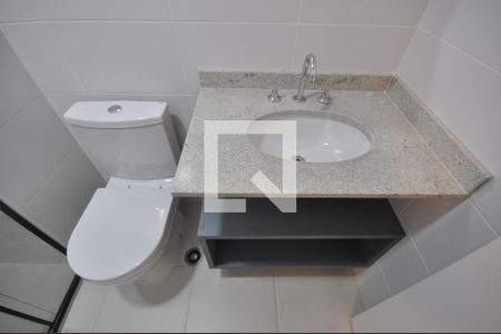 Banheiro de apartamento para alugar com 1 quarto, 26m² em Tucuruvi, São Paulo