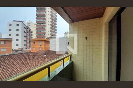Sacada de apartamento para alugar com 1 quarto, 57m² em Tupi, Praia Grande